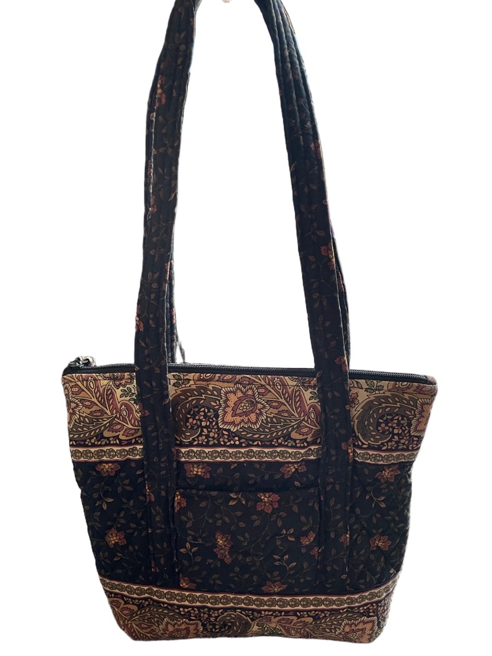 Vera Bradley Black Walnut Purse Wallet Set - Picture 6 of 12